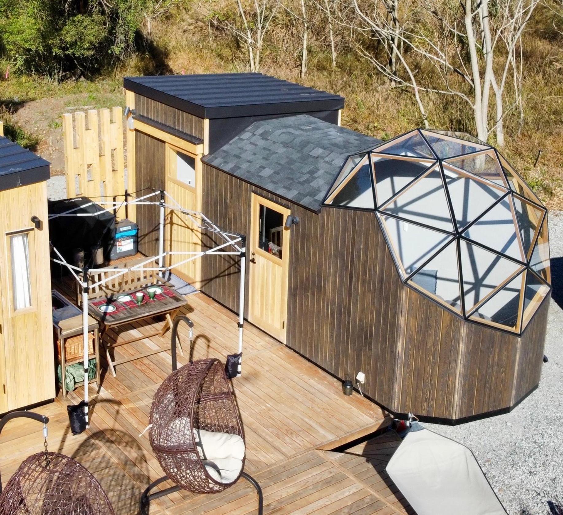 Hotel Fuji Dome Glamping Fudžikawagučiko Exteriér fotografie