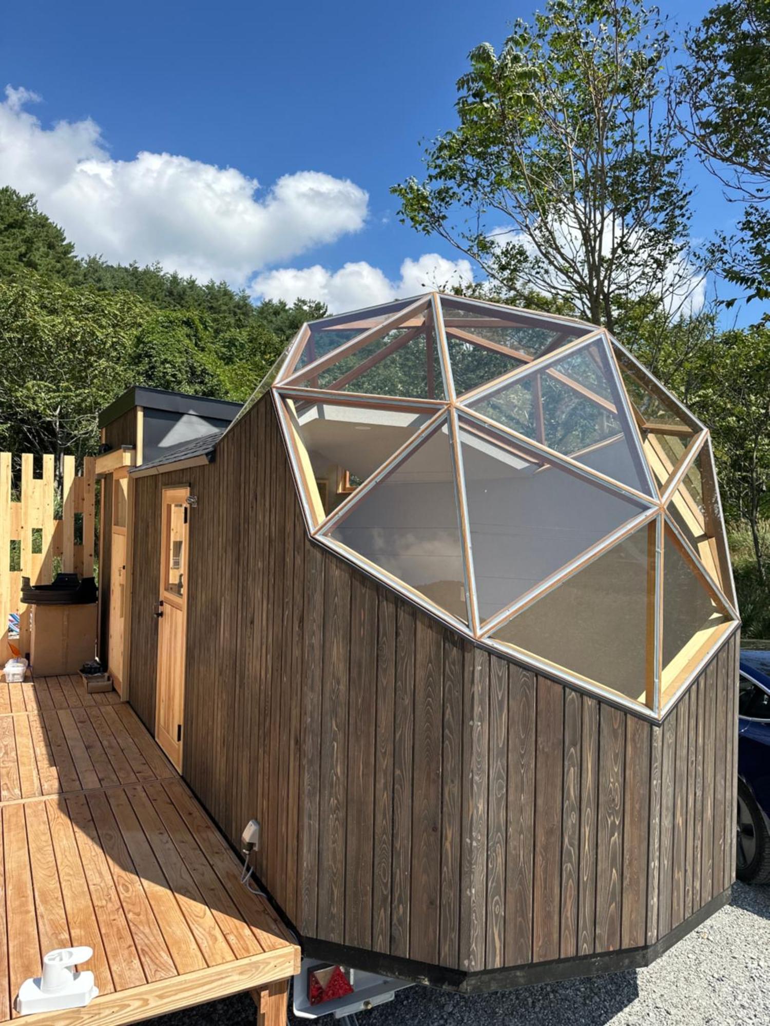 Hotel Fuji Dome Glamping Fudžikawagučiko Exteriér fotografie