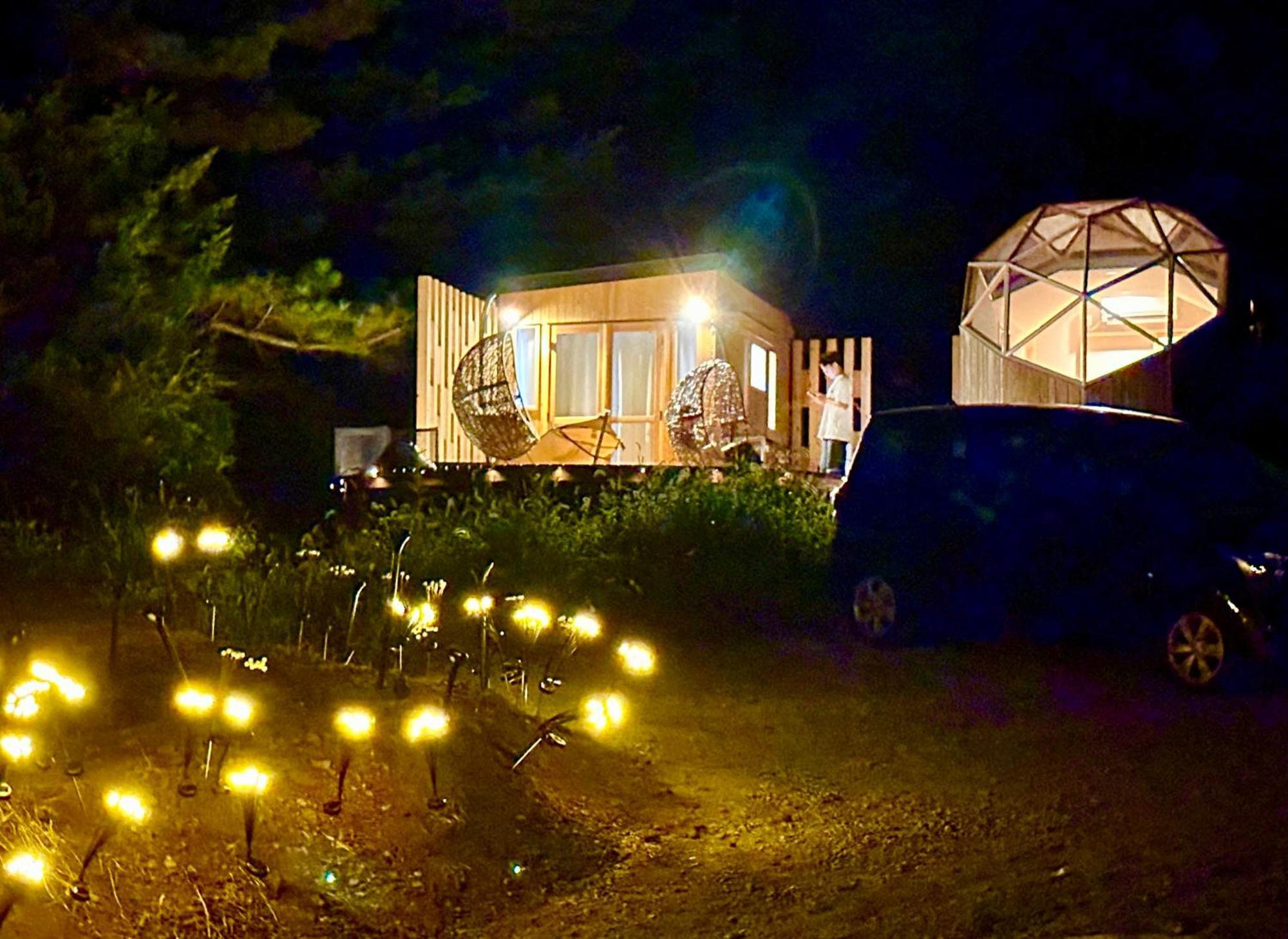 Hotel Fuji Dome Glamping Fudžikawagučiko Exteriér fotografie