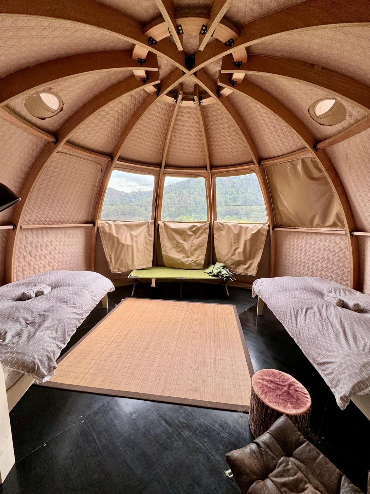 Hotel Fuji Dome Glamping Fudžikawagučiko Exteriér fotografie