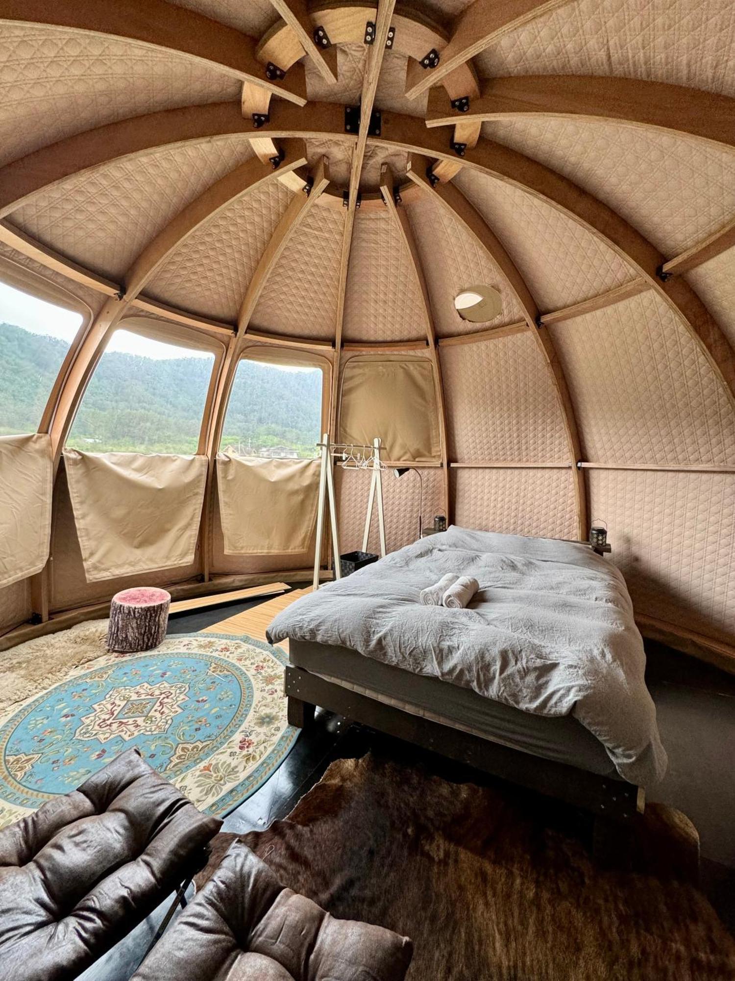 Hotel Fuji Dome Glamping Fudžikawagučiko Exteriér fotografie